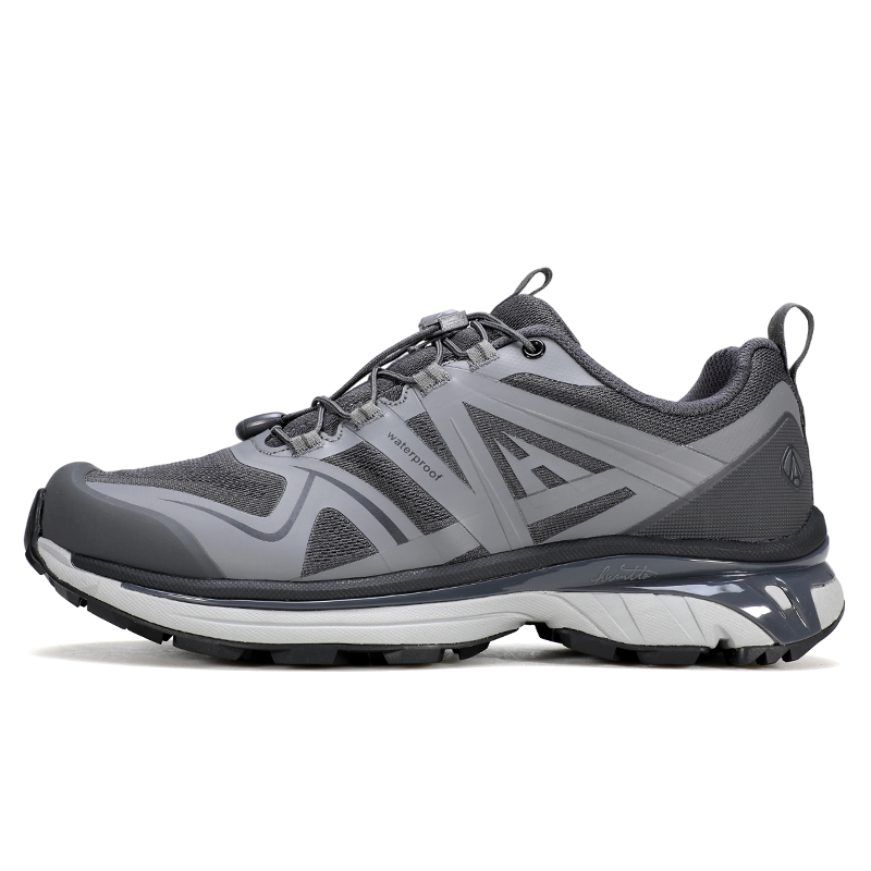 Lightweight Road Running Shoes - รองเท้าวิ่งกีฬากลางแจ้ง HUMTTO สำหรับผู้ชาย รองเท้าเดินทางแบบสวม รองเท้าหุ้มข้อต่ำ น้ำหนักเบา