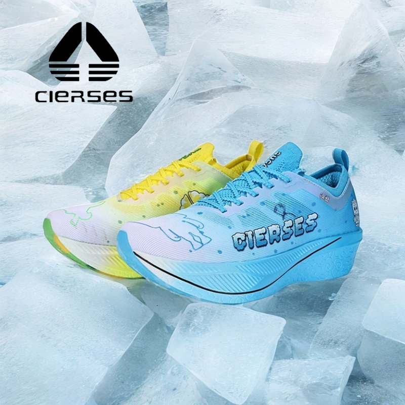 Carbon Plate Marathon Racing Shoes - รองเท้าวิ่ง CIERSES Kaisishi Jindouyun 1.0 รุ่นพื้นคาร์บอนเต็มแผ่น