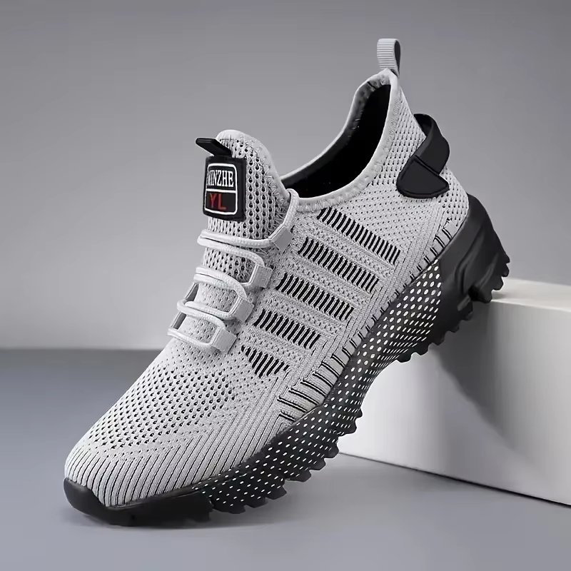 2025 รองเท้าวิ่งชายใหม่กลางแจ้ - Breathable Mesh Athletic Shoes บทวิจารณ์และราคา