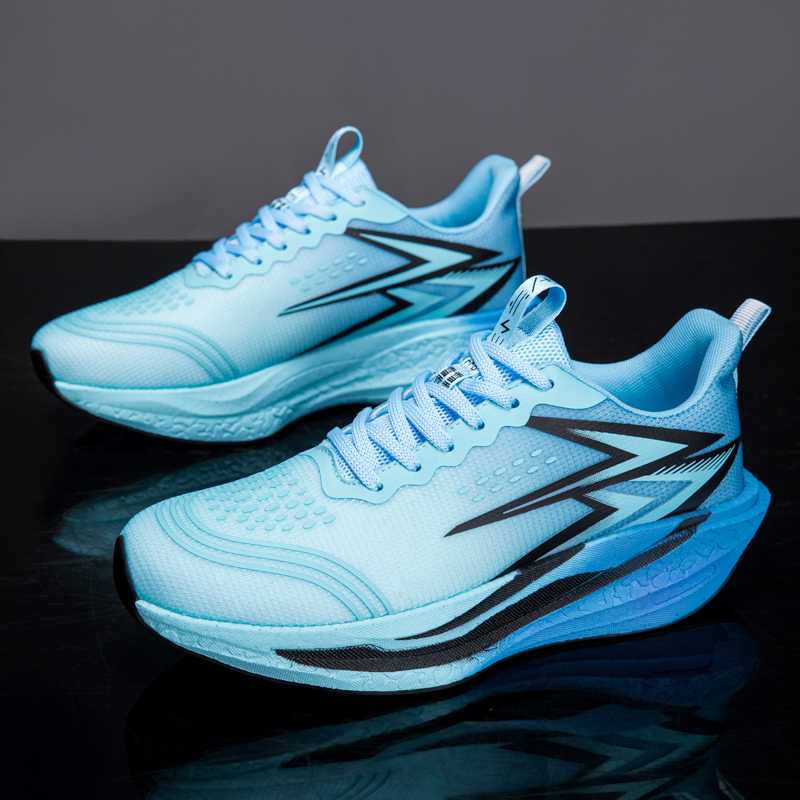 รองเท้าวิ่งผู้ชาย แผ่นคาร์บอน  - Breathable Mesh Athletic Shoes บทวิจารณ์และราคา