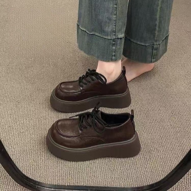 รองเท้าผู้หญิงสไตล์วินเทจสีน้ำ - Heels บทวิจารณ์และราคา