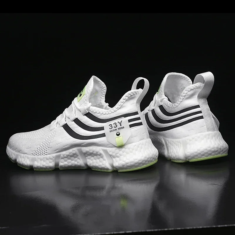 รองเท้าผ้าใบสำหรับผู้ชายรองเท้ - Breathable Mesh Athletic Shoes บทวิจารณ์และราคา